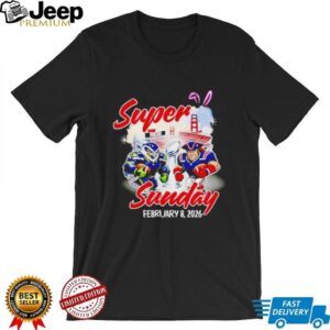 Seattle Seahawks Vs New England Patriots Super Sunday Feb 8 2026 shirt