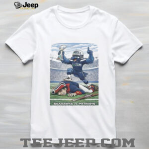 Seattle Seahawks vs New England Patriots Super Bowl LX Rivalry T Shirt T Shirt