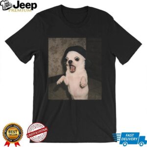 Shocked Screaming Chihuahua Meme T Shirt Hilarious Dog Reaction Tee