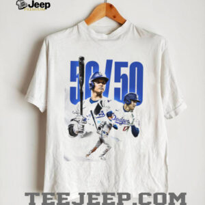 Shohei Ohtani Los Angeles Dodgers 50 50 Club 1st Player Ever Shirt