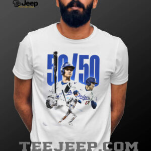 Shohei Ohtani Los Angeles Dodgers 50 50 Club 1st Player Ever Shirt