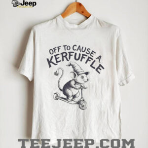 Silly Groundhog Scooter Off To Cause A Kerfuffle shirt