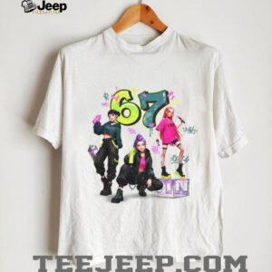 Six Seven 6 7 Meme graffiti Kpop Huntrix Girls Band shirt Six Seven 6 7 Meme graffiti Kpop Huntrix Girls Band shirt