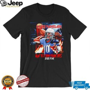 Skeleton Drake Mayedain New England Patriots Run to the Playoffs 2025 tour shirt Skeleton Drake Mayedain New England Patriots Run to the Playoffs 2025 tour shirt
