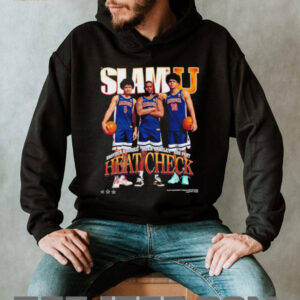 SlamU Heat Check Basketball T Shirt Brayden Burries & Jaden Bradley Sports Tee SlamU Heat Check Basketball T Shirt Brayden Burries & Jaden Bradley Sports Tee
