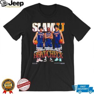 SlamU Heat Check Basketball T Shirt Brayden Burries & Jaden Bradley Sports Tee