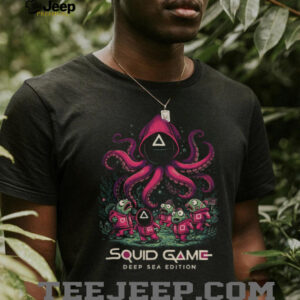 Squid Game Deep Sea Edition T Shirt Funny Octopus Parody Design