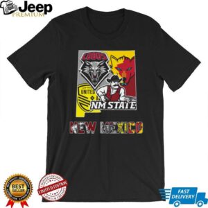 State of New Mexico Collegiate & United FC Mashup Shirt State of New Mexico Collegiate & United FC Mashup Shirt