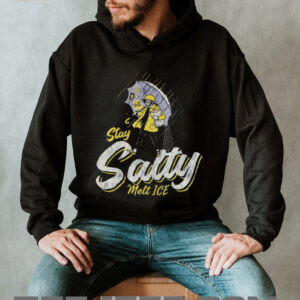 Stay Salty Melt Ice Protest Girl Umbrella Tshirt Stay Salty Melt Ice Protest Girl Umbrella Tshirt