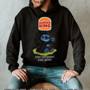 Stitch Burger King “Stay Different Stay Weird” T Shirt Stitch Burger King “Stay Different Stay Weird” T Shirt
