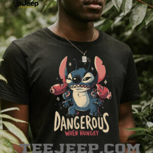 Stitch “Dangerous When Hungry” Experiment 626 Blaster T Shirt