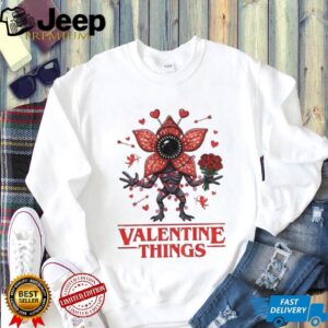 Stranger Valentine Monster Valentine Things shirt