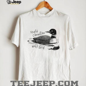 Stupid Canadian Wolf Bird Heated Rivalry t shirt Stupid Canadian Wolf Bird Heated Rivalry t shirt