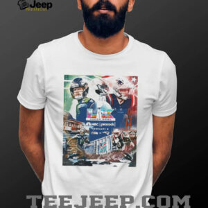 Super Bowl LX 2026 Matchup Seattle vs New England Fan Shirt Super Bowl LX 2026 Matchup Seattle vs New England Fan Shirt