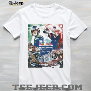Super Bowl LX 2026 Matchup Seattle vs New England Fan Shirt