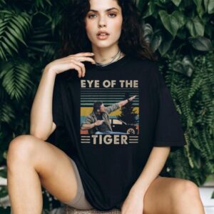 Supernatural Dean Winchester Eye of the Tiger Vintage Graphic Tee Supernatural Dean Winchester Eye of the Tiger Vintage Graphic Tee