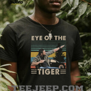 Supernatural Dean Winchester Eye of the Tiger Vintage Graphic Tee