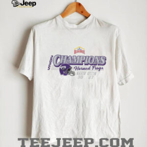 TCU Horned Frogs Football 2025 Valero Alamo Bowl TCU Champs Score 30 27 shirt TCU Horned Frogs Football 2025 Valero Alamo Bowl TCU Champs Score 30 27 shirt