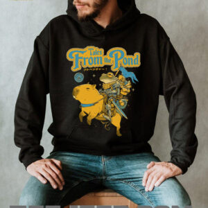 Tales From The Pond Frog Knight Riding Capybara Adventure T Shirtc Tales From The Pond Frog Knight Riding Capybara Adventure T Shirtc
