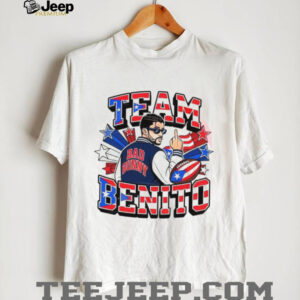 Team Benito Bad Bunny Puerto Rico Flag Football Fan T Shirt