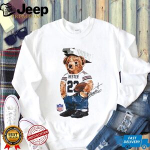 Teddy Bear grater Chicago Bears Football signature shirt
