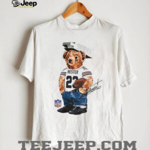 Teddy Bear grater Chicago Bears Football signature shirt