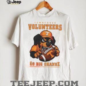 Tennessee Volunteers Go Big Orange Smoky Mascot Football T Shirt T Shirt