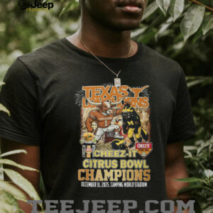 Texas Longhorns 2025 Cheez It Citrus Bowl Champions Shirts Texas Longhorns 2025 Cheez It Citrus Bowl Champions Shirts