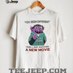 The Count Sesame Street You Seem Different New Movie T Shirt