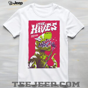 The Hives Band 2026 Lima Peru Tour T Rex Dinosaur Rock Concert T Shirt