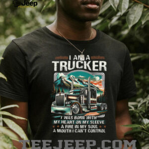 The Uncontrolled Mouth Trucker T Shirt