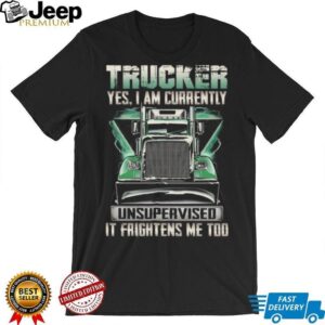 The Unsupervised Trucker Graphic T Shirt The Unsupervised Trucker Graphic T Shirt
