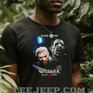 The Witcher 3 Wild Hunt Blood and Wine Geralt Vampire Graphic T Shirt