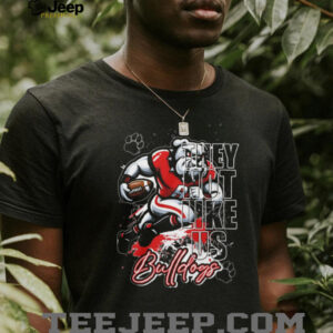 They Not Like Us Georgia Bulldogs Football T Shirt They Not Like Us Georgia Bulldogs Football T Shirt