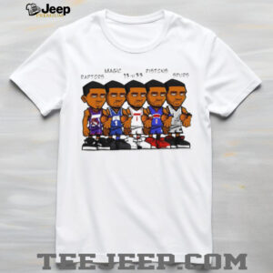 Tracy Mcgrady Career Teams Raptors Magic Rockets Spurs Tshirt