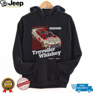 Traveller Whiskey blend 40 blend N 40 warning to competition shirt