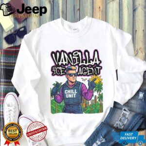 Vanilla Ice Agent chill unit meme Pop Culture parody shirt