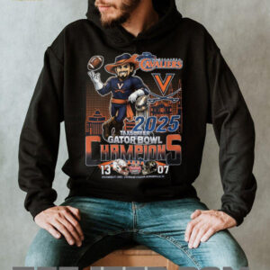 Virginia Cavaliers 2025 TaxSlayer Gator Bowl Champions Official Mascot T Shirt