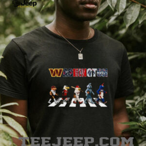 Washington D.C. Sports Mascots Abbey Road T Shirt