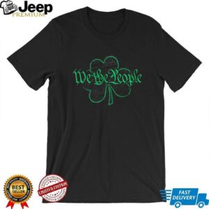 We The People Shamrock Patriotic Irish Constitution Clover T Shirt