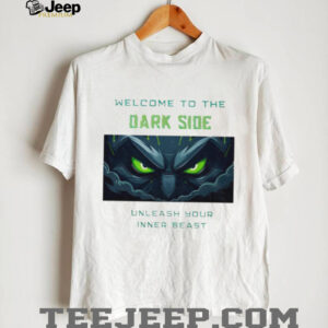 Welcome To The Dark Side Unleash Your Inner Beast Owl Graphic T Shirt