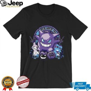We're Ghostin' You Gengar and Mimikyu Halloween Ghost Pokémon T Shirt