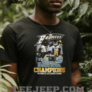 Western Michigan Broncos Beat Kennesaw State Owls Myrtle Beach Bowl Champions 2025 T Shirt