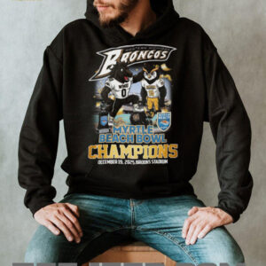 Western Michigan Broncos Beat Kennesaw State Owls Myrtle Beach Bowl Champions 2025 T Shirt
