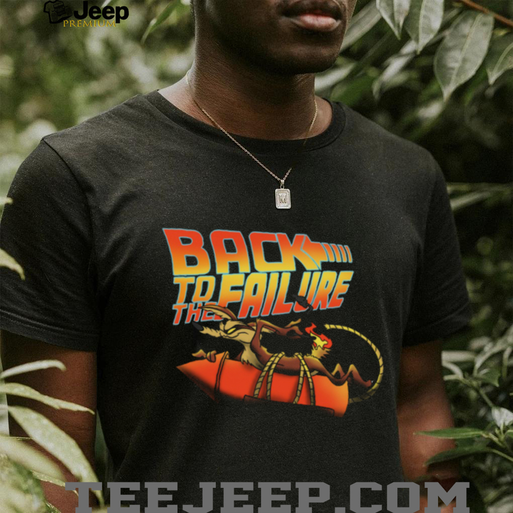 Wile E. Coyote “Back to the Failure” Retro Mashup T Shirt Wile E. Coyote “Back to the Failure” Retro Mashup T Shirt