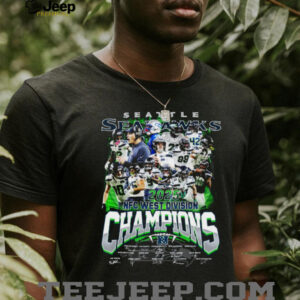 Seattle Seahawks 2025 NFC West Division Champions Commemorative Shirt Seattle Seahawks 2025 NFC West Division Champions Commemorative Shirt
