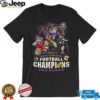 New England Patriots AFC East Champions 2025 Players Coach And Mascot Signatures T Shirts New England Patriots AFC East Champions 2025 Players Coach And Mascot Signatures T Shirts
