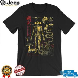 Yugen Japanese Skeleton Alchemical Diagram Gothic Streetwear Tee Yugen Japanese Skeleton Alchemical Diagram Gothic Streetwear Tee