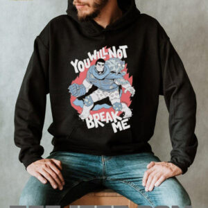 You Will Not Break Me Comic Art Hero Graphic T Shirt You Will Not Break Me Comic Art Hero Graphic T Shirt