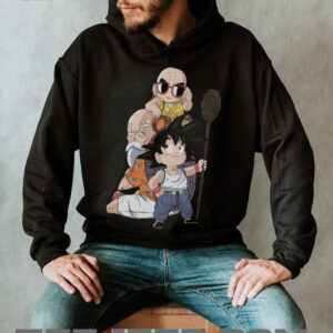 Young Goku Krillin Master Roshi Vintage Anime Tee Young Goku Krillin Master Roshi Vintage Anime Tee